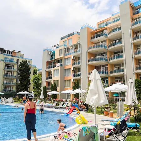Luxury First Line With Pool And Sea View In Complex Oazis * Ravda